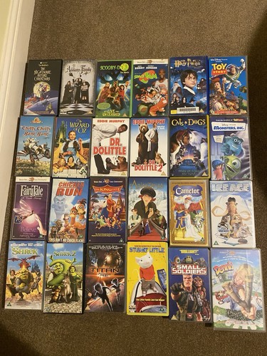Kids family vhs bundle - kids, x24