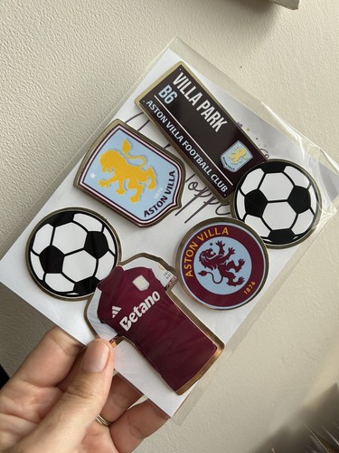Football cake toppers aston - toppers,