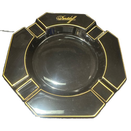 Davidoff black porcelain cigar - black,