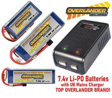 7.4v Li-PO Battery with UK