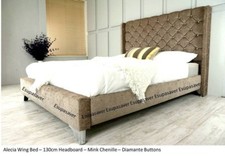 Alecia Wing Back Bed Frame