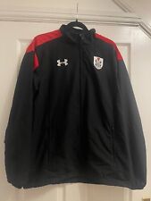 QUEEN’S PARK FC Under Armour Football Training Tracksuit Jacket Size L VGC