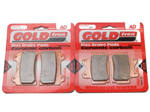 Brake pads front rear for - front, &
