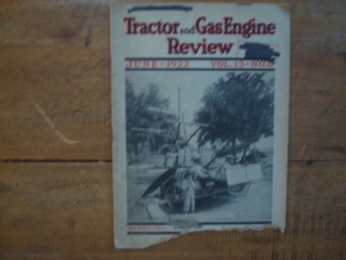 Tractor and gas - tractor,