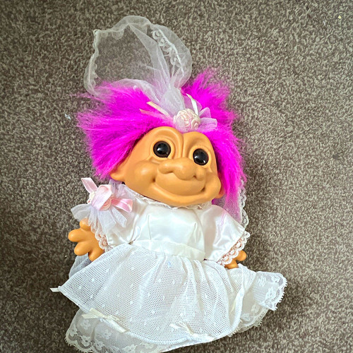Russ troll doll - doll, purple