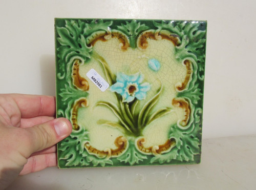 Antique ceramic tile vintage - antique,