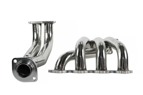 Exhaust manifold header for