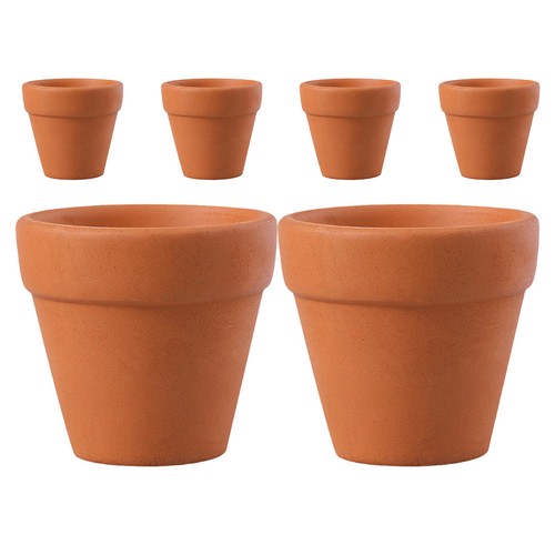Pcs small flower pot - 6,