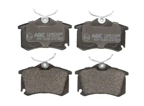 Brake pads rear axle - rear,