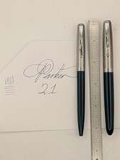Parker 21 Dark Green Vintage