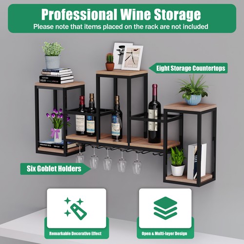 Wall mounted wine rack - wine, bar
