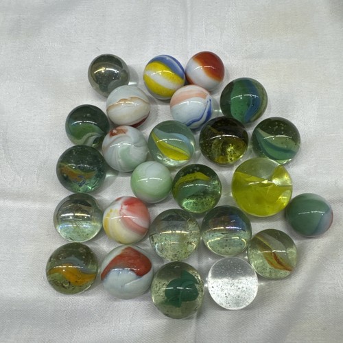 Vintage marbles large 25 - vintage,