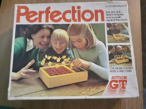 Vintage perfection board game - vintage,