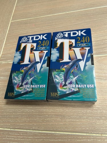 Sealed tdk 240 vhs - sealed,