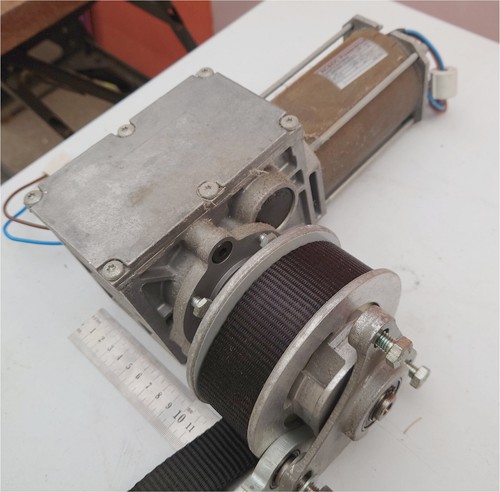 Geared lifting motor hoist - lifting,
