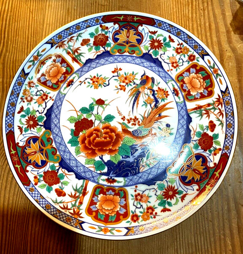 Large imari plate charger - plate/charger, 26.5
