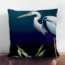Plump Cushion Exciting Heron