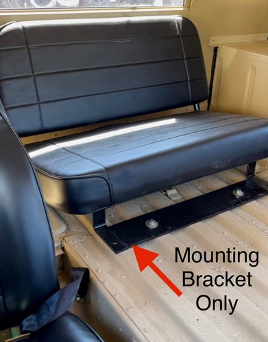 Center bench seat mounting - center,
