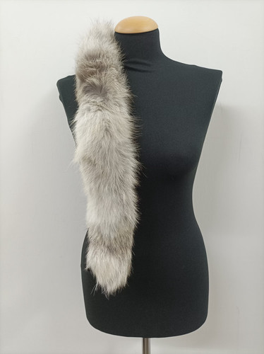 Real fox fur hood trim - real,