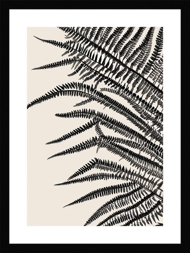 Majestic fern fronds - majestic, print