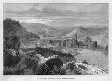 1872 Antique Print - CORNWALL