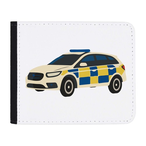 Emergency police car wallet - police,