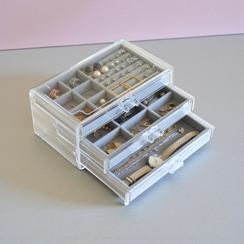 Acrylic jewellery box - acrylic,