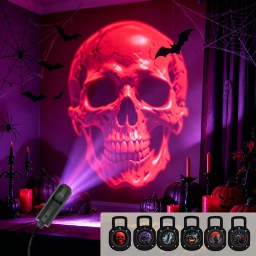 Led halloween moon - halloween,