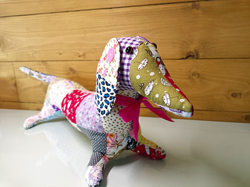 Handmade patchwork fabric - handmade,