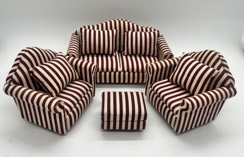 Dolls house furniture sofa - , set