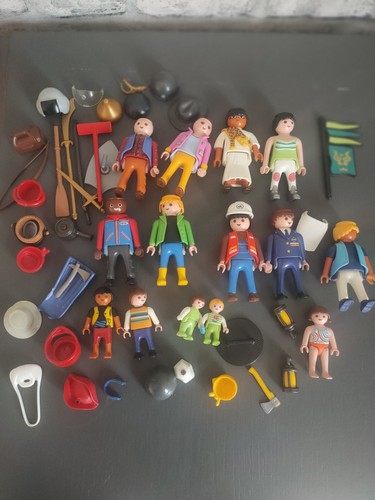 Vintage playmobil figures and - vintage,