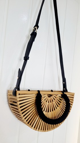 Topshop half moon bamboo - half,