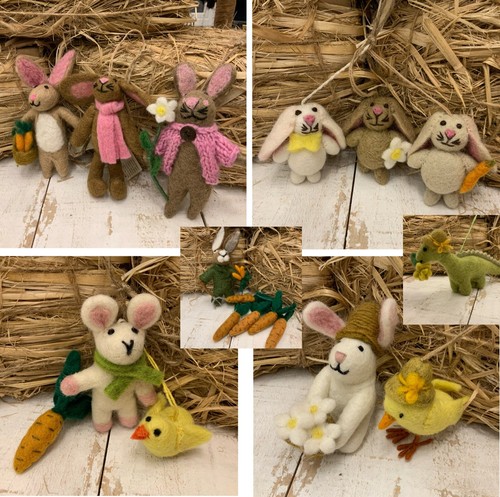 Fairtrade hanging felt easter - felt,