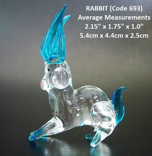 Glass rabbit hare bunny - glass,