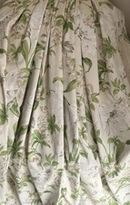 STUNNING VINTAGE ORIGINAL LAURA ASHLEY WIMBORNE LINEN CURTAINS 