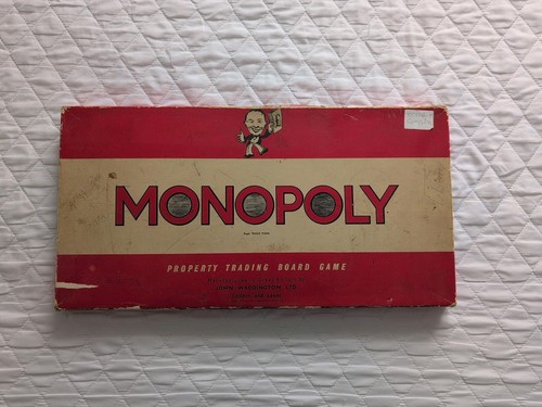 Monopoly board game 1961 - monopoly,