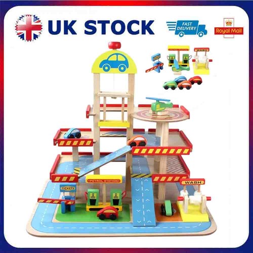 Wooden storey garage - 3, pretend
