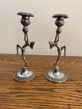 ART DECO PAIR OF NAKED LADY
