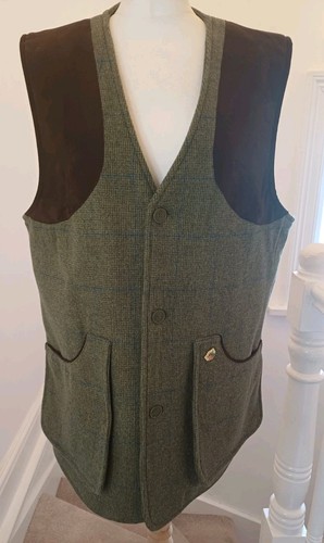 Alan paine tweed gilet men - gilet, men's