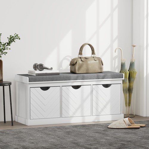 Linen look shoe - linen-look, bench