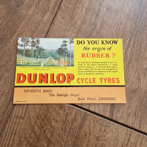 Vintage cycling dunlop cycle - cycling,