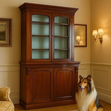 Antique Victorian Bookcase
