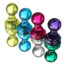 Strong Magnets Fridge Memo Magnet Push Pin Skittle Notice Board 