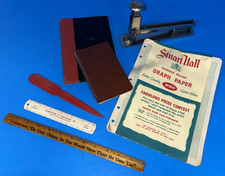 Lot of 7 Old Desk items