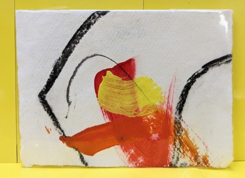 Abstract back painting 203 - abstract,
