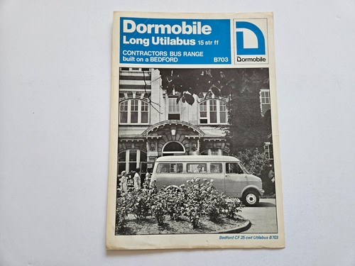 Bedford dormobile minibus - cf,