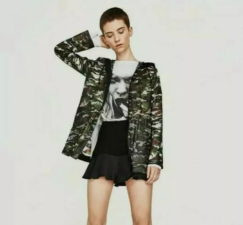 Zara womens parka raincoat - womens,