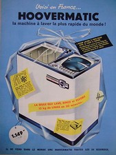 HOOVERMATIC AD THE FASTEST 15