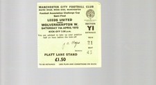 Used Ticket - Wolves v Leeds