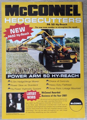 Mcconnel hedgecutters brochure - hedgecutters,